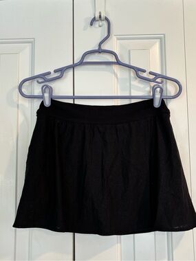 OFFLINE by Aerie Black Lace Mini Skort | Size S